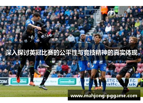 深入探讨英冠比赛的公平性与竞技精神的真实体现